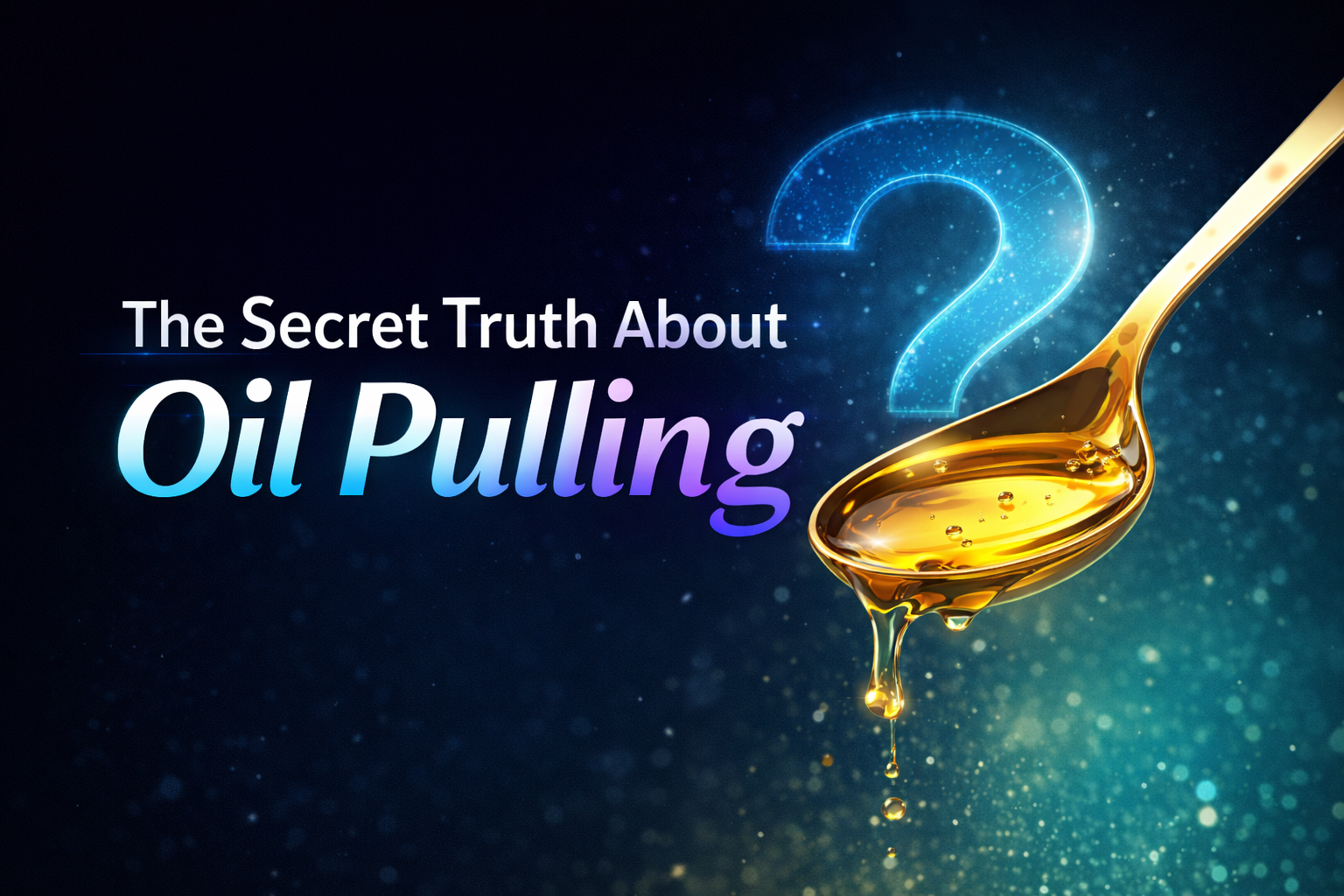 Read more about the article The Secret Truth About Oil Pulling: Is This Ancient Habit the Ultimate Game-Changer for Your Smile?